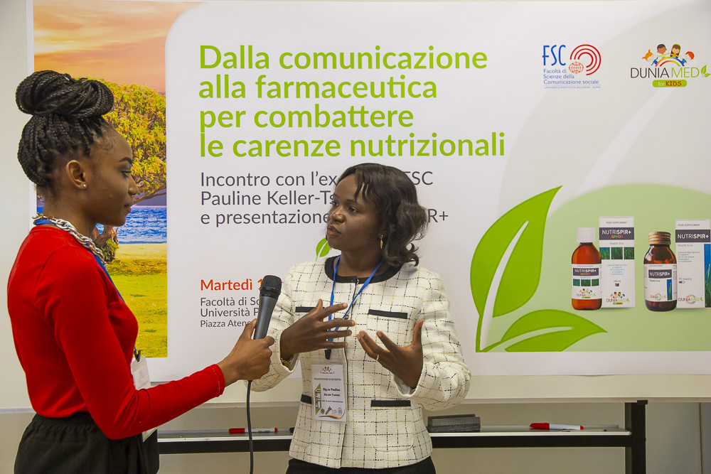 Interview du CCAF à Pauline Keller-Tsanga, promotrice de Nutrispir+