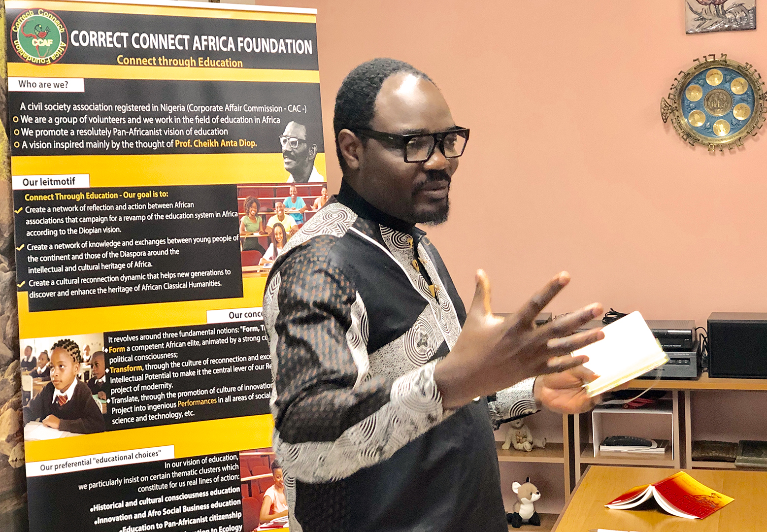 CCAF CONCLUDES COURSE ON PAN-AFRICANISM