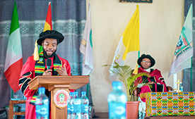 CCAF General Coordinator (GC) delivers a Convocation Lecture at the Don Bosco Institute of Philosophy, Ibadan