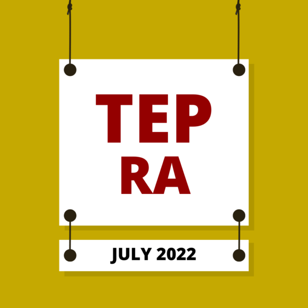 TEP RA July 2022 - Performance Ticket