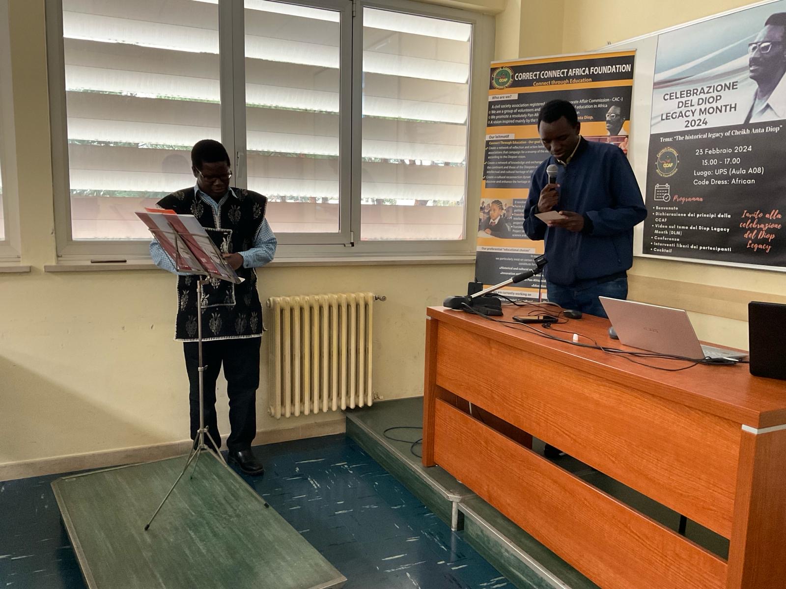 African Students Celebrate the Legacy of Cheikh Anta Diop in Rome