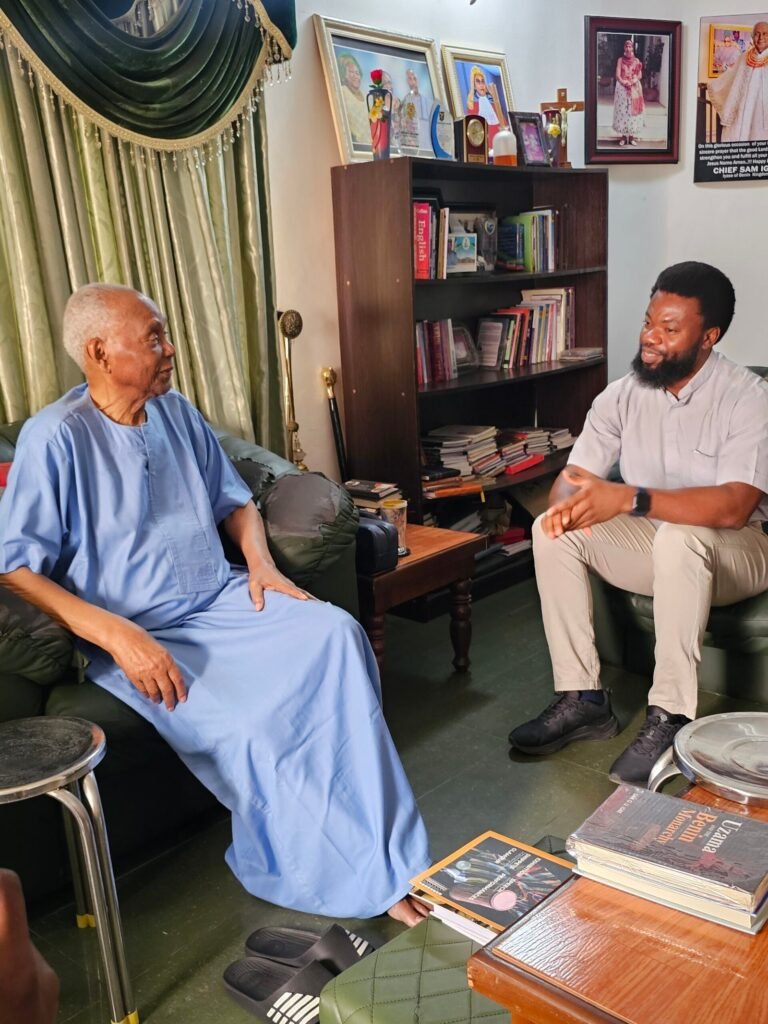 A Quick Stop at the Iyase of Benin’s Residence